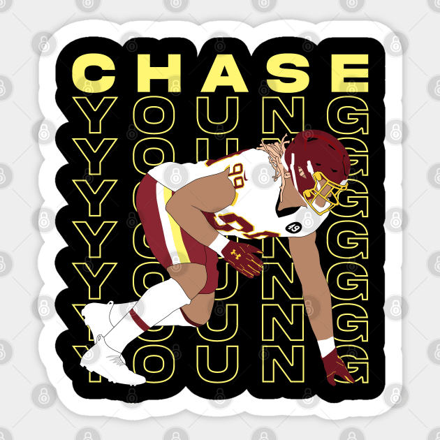 the predator chase young Sticker by rsclvisual